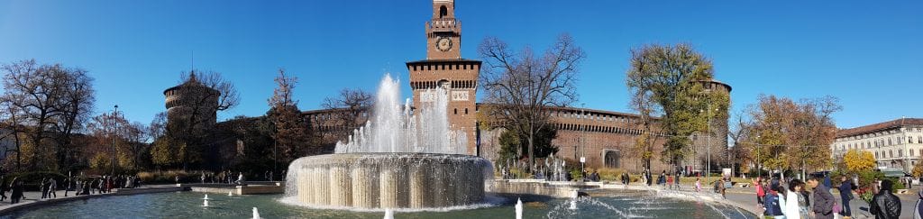 Rapallo - Milano Castello Sforzesco