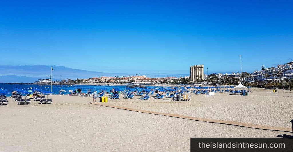 Tenerife Los Cristianos Playa de las Vistas