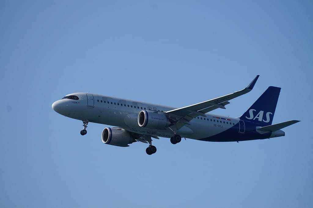 SAS fly på vei med norske pensjonister for internering 