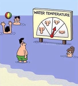 Havtemperatur Naturiststrender www.theislandsinthesun.com