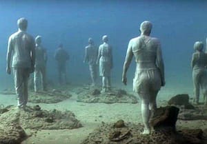 Lanzarote-skulpturpark-under-vann