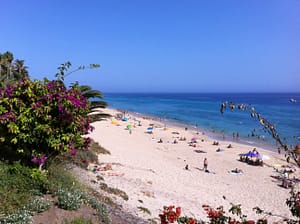 Stranda ved Morrp Jable Morro Jable, Fuerteventura, Kanariøyene