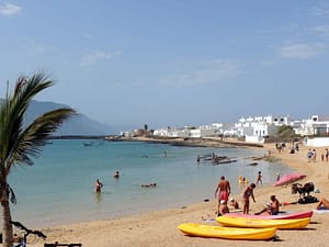 La Graciosa strandliv