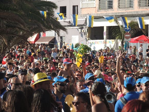 Vannfestivalen Arguineguin - Alltid en fest på Kanariøyene