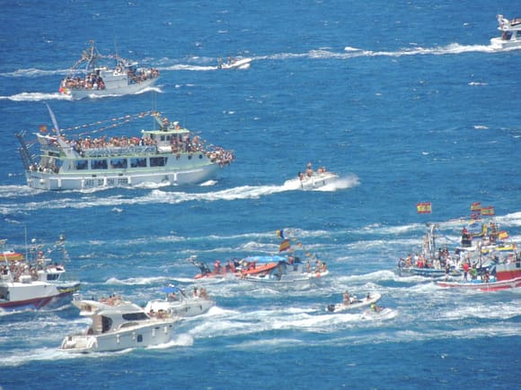 Vannfestivalen Arguineguin - Alltid en fest på Kanariøyene