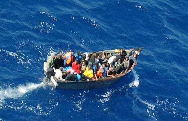 en Afrikansk forferdelig tragedie. Flykninger på vei til Gran Canaria