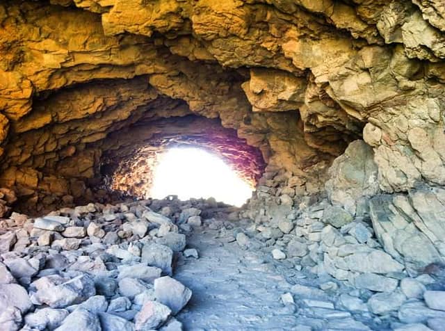 La Fortaleza, Santa Lucia, Gran Canaria Den største hulen, La Fortaleza, Santa Lucia, Gran Canaria, Kanariøyene