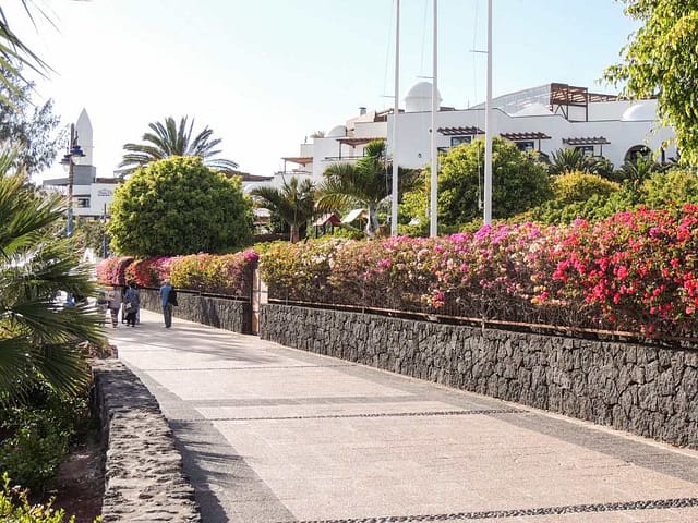 Playa Blanca Lanzarote Strandpromenaden