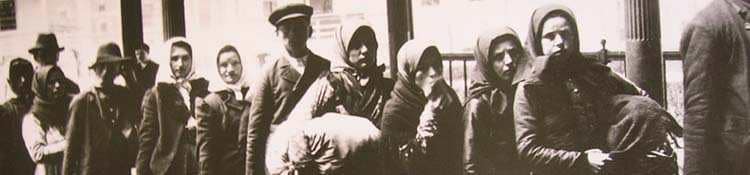 En Afrikansk forferdelig tragedie. imigranter fra før i tiden