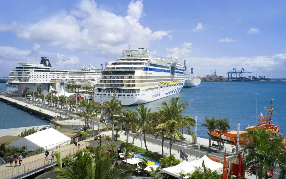 Lovene - Krusbåter i Las Palmas